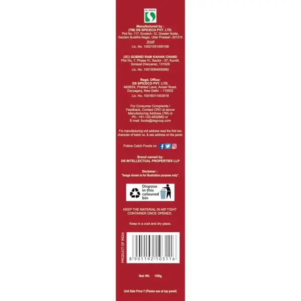 Catch Spice Kashmiri Chilli Powder, 100g - Image 3